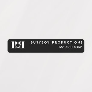 BusyBoy Productions Gear Labels