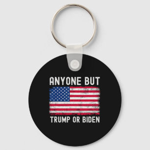 But Biden Or Trump 2024 Anti Biden & Trump Ele Key Ring