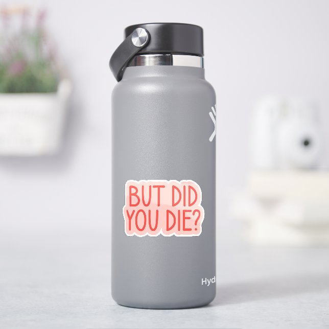But Did You Die? Funny Nurse, Paramedic (HydroFlask)