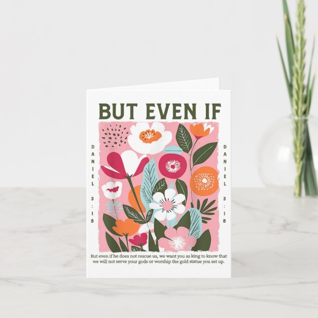 But Even If - But Even If Does Not Rescue Us  Card (Front)