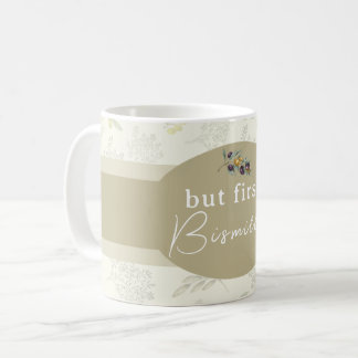 but first bismillah muslim kids reminder coffee  coffee mug