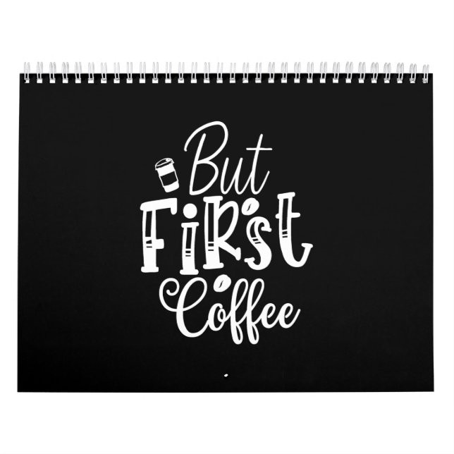 but first coffee calendar (Cover)