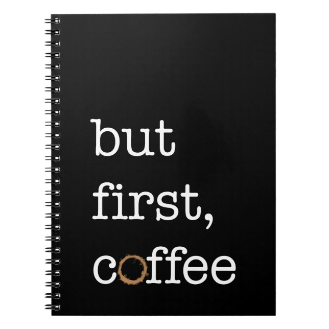 But First Coffee - Inspirational Journal (Front)
