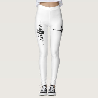 But First Coffee Leggings for Coffee Lovers