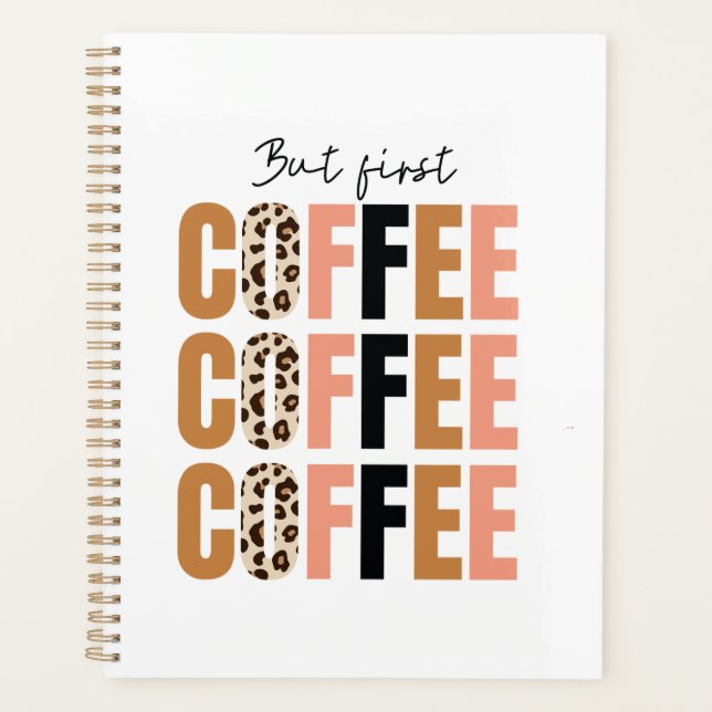 But First, Coffee Mug – Classic Morning Motivation Planner (Front)