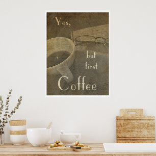 But first Coffee - poster