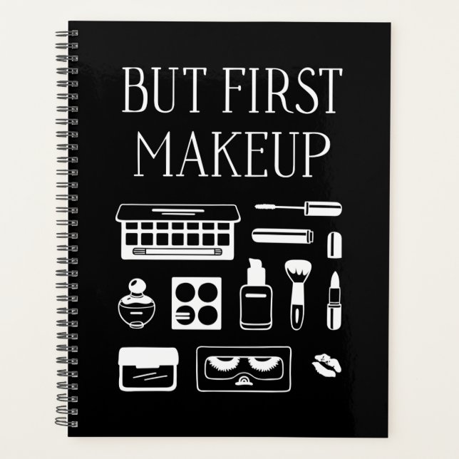 But First Makeup Planner (Front)