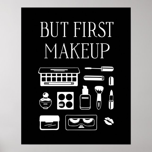 But First Makeup Poster (Front)