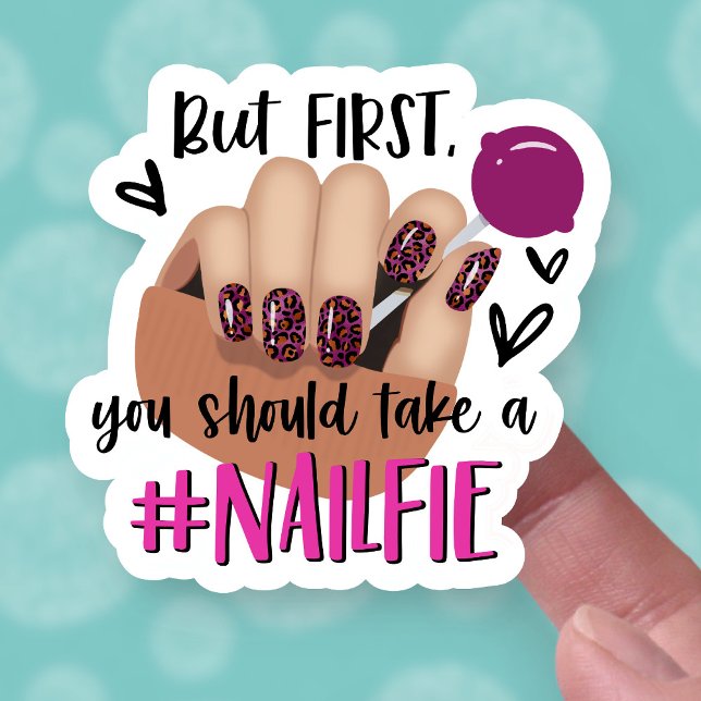 But First Nailfie Cute Acrylic Nails Business (Creator Uploaded)