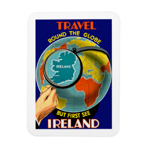 But First See Ireland! Magnet