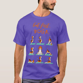 But First Yoga Funny Dog T-Shirt