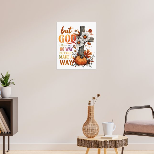 But God Made A Way Poster (Living Room 3)
