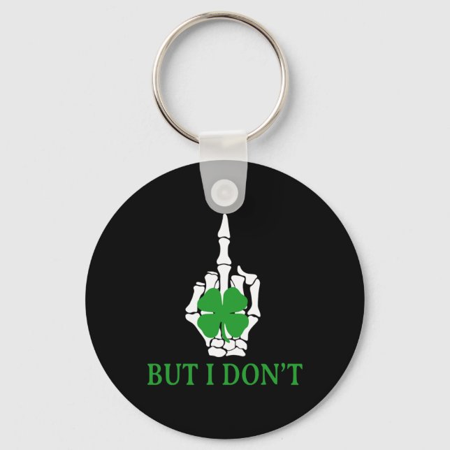 But I Don't Do Matching St Patricks Day Couples Ma Key Ring (Front)