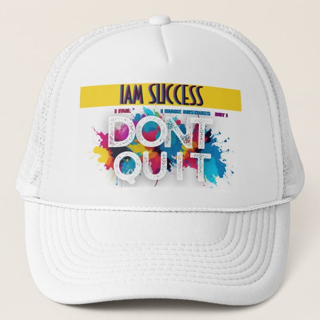 BUT I DON'T QUIT TRUCKER HAT (Front)