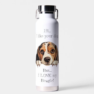 But I LOVE my Beagle!  Water bottle 