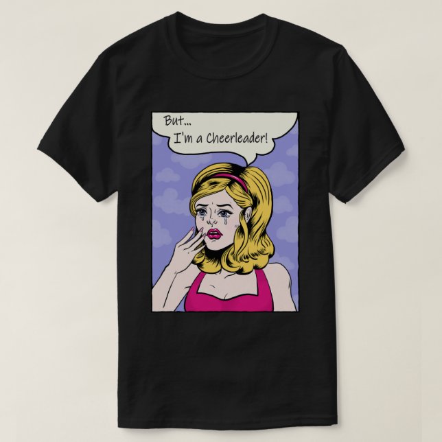 But Im a Cheerleader Illustration Classic T-Shirt (Design Front)