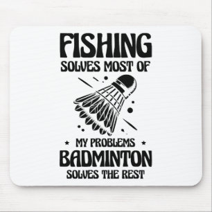 But In My Head I'm Playing Badminton Player Shuttl Mouse Mat