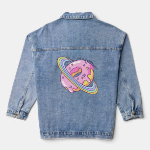 But Is It Gluten Free? Doughnut Denim Jacket