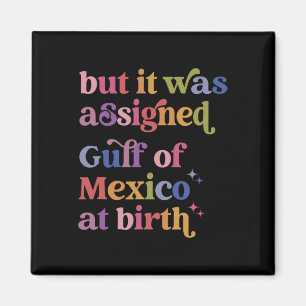 But It Was Igned Gulf Of Mexico At Birth  Magnet