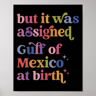 But It Was Igned Gulf Of Mexico At Birth  Poster