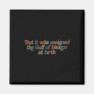 But It Was Igned The Gulf Of Mexico At Birth  Magnet