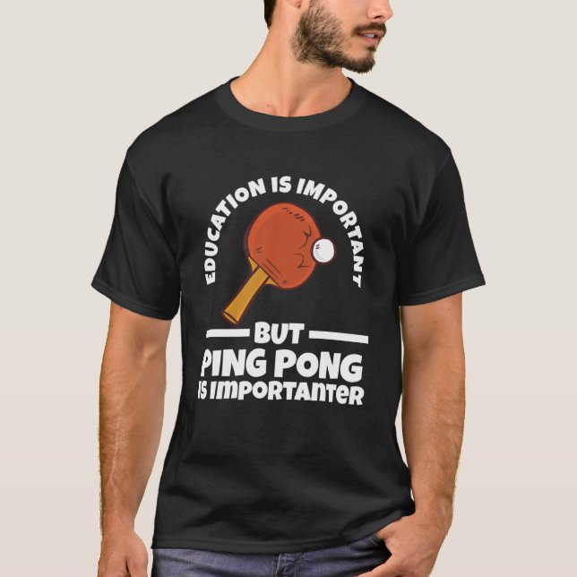 but ping pong is importanter table tennis Pullover (Front)