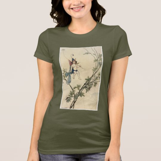 But Puck was Seated on a Spider's Thread T-Shirt