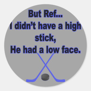 But Ref... Classic Round Sticker