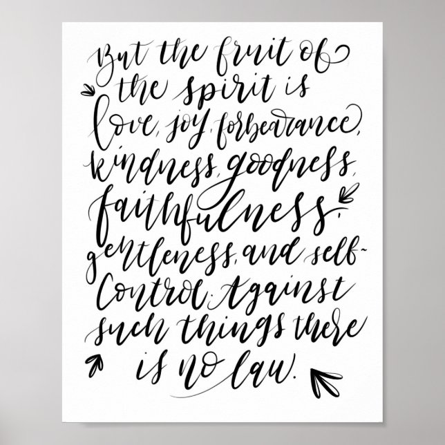 But the Fruit of the Spirit Poster (Front)