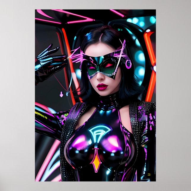 But the Mask Was Her Face Poster (Front)