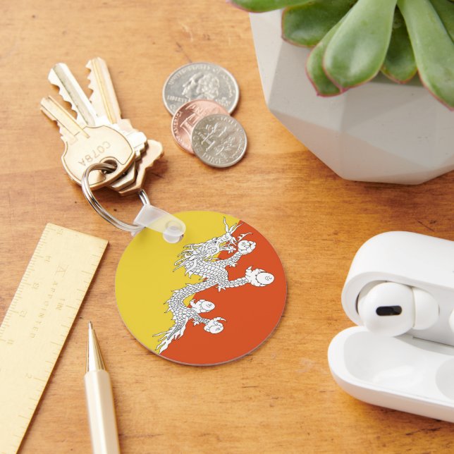 Butane flag key ring (Desk)
