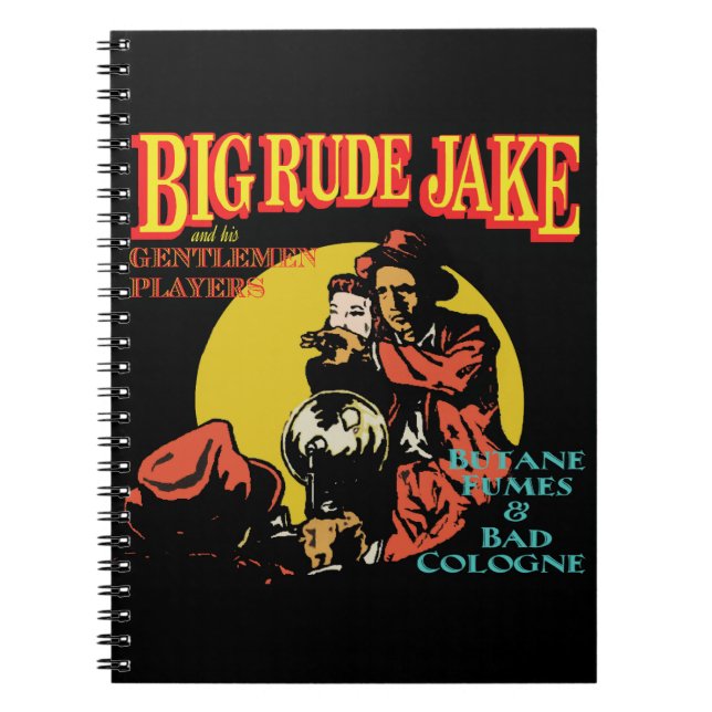 Butane Fumes & Bad Cologne notebook (Front)