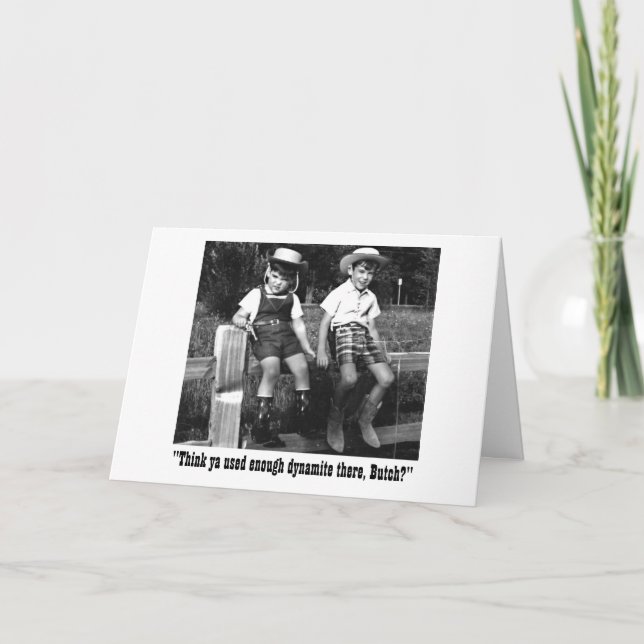 Butch and Sundance Card (Front)