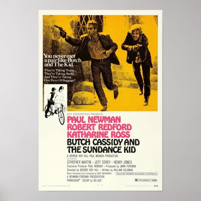 Butch Cassidy and the Sundance Kid Poster (Front)
