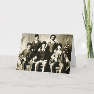 Butch Cassidy's Hole in the wall gang Card