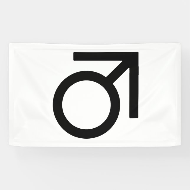 Butch Gender Symbol Banner (Horizontal)