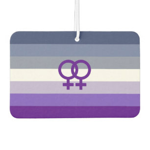 Butch Lesbian Love WLW Pride Car Air Freshener