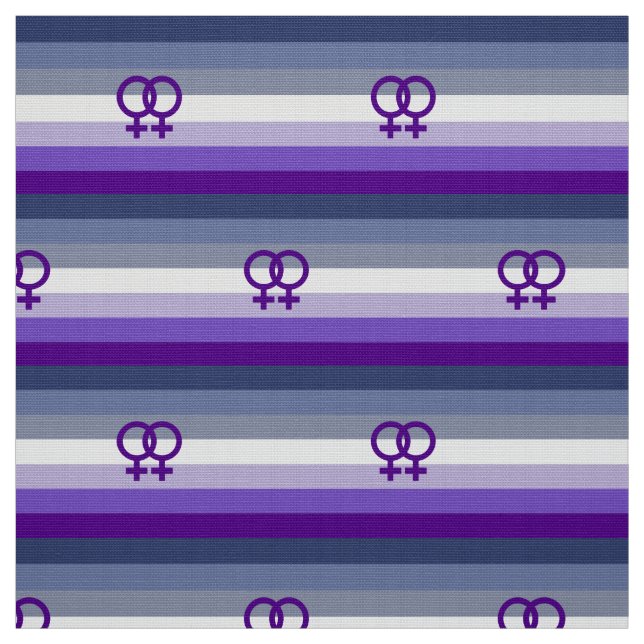 Butch Lesbian Love WLW Pride Fabric (Swatch)