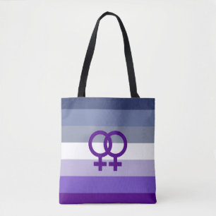 Butch Lesbian Love WLW Pride Tote Bag