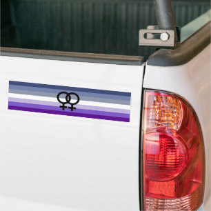 Butch Lesbian Pride Bumper Sticker