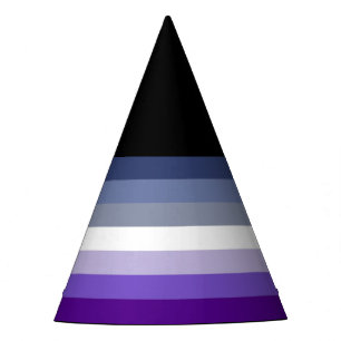 Butch Lesbian Pride Flag Party Hat