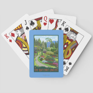 Butchart Gardens - Brentwood Bay Playing Cards