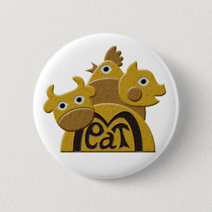 Butcher 6 Cm Round Badge
