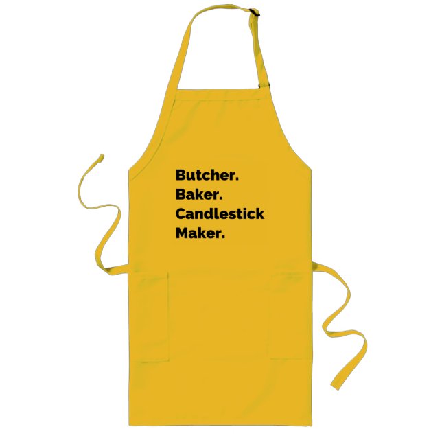 Butcher Baker Apron (Front)