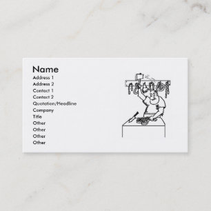Butcher Business card