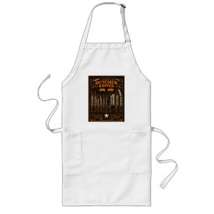 Butcher Knives Long Apron