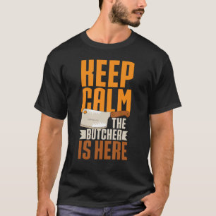 Butcher Meat Cutter Knife Shop Butchery 3 T-Shirt
