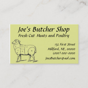 Butcher Shop.. Business Card