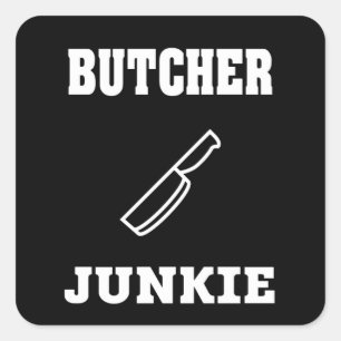 Butcher Square Sticker
