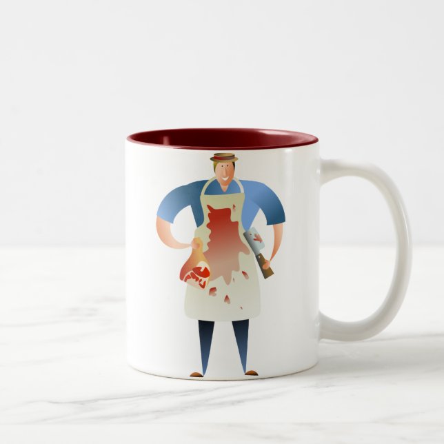 Butcher Two-Tone Coffee Mug (Right)